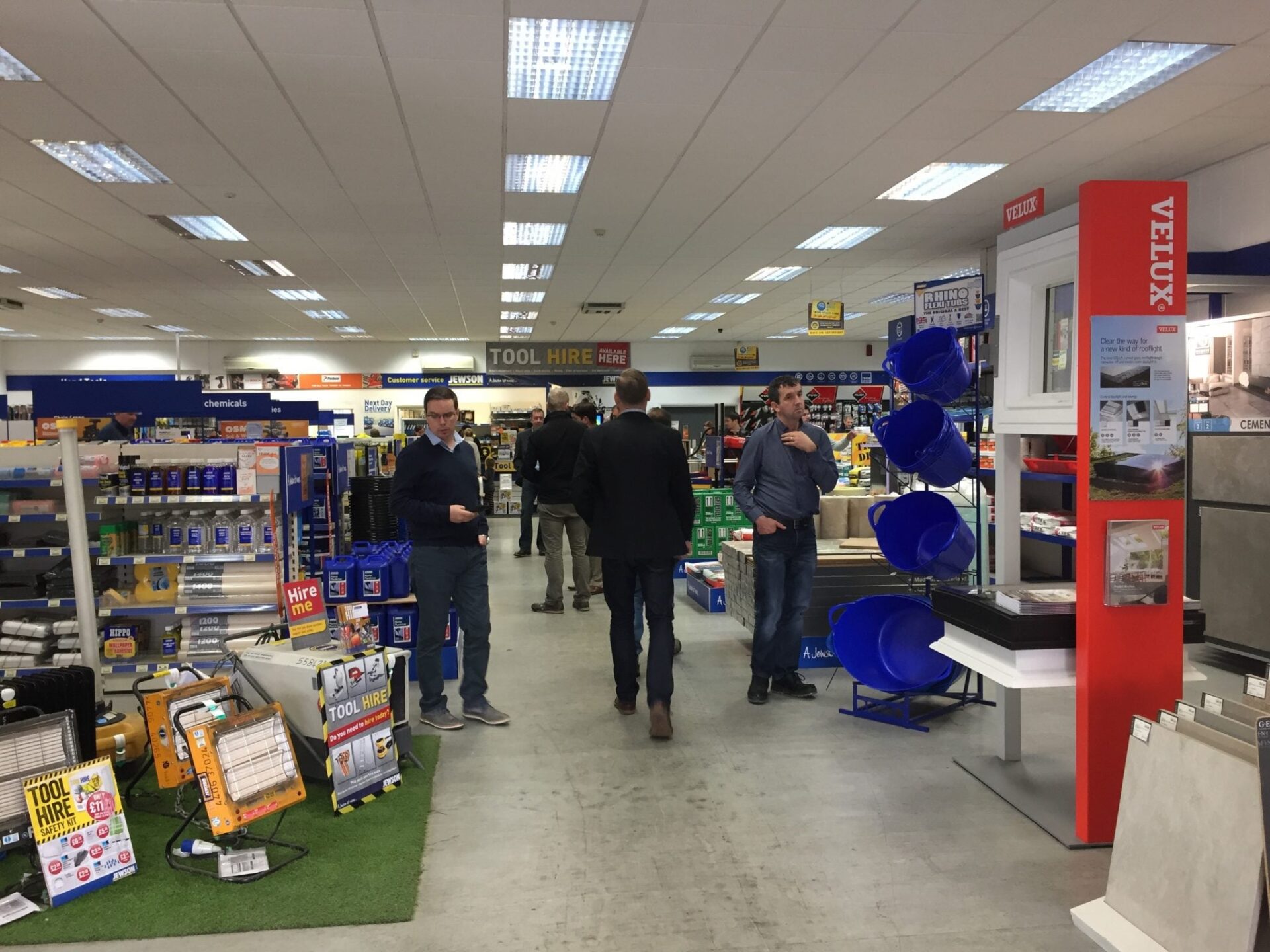 Group in Jewsons Hardware Association
